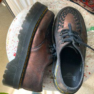 Doc Marten -=*RARE*=- Ashley Creeper //DEADSTOCK// Metallic Platforms